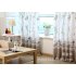 Bamboo Printing Window Curtain Half Shading Tulle for Bedroom Living Room Balcony Decor As shown 1m wide   2 7m high