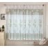 Bamboo Printing Window Curtain Half Shading Tulle for Bedroom Living Room Balcony Decor As shown 1 4m wide   2 4m high