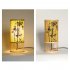 Bamboo Table Lamp Handmade Bamboo Woven Bedside Lamp With Bulb And Plug Retro Chinese Style Desktop Night Light For Living Room Bedroom Kids Room Dorm Office De