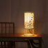 Bamboo Table Lamp Handmade Bamboo Woven Bedside Lamp With Bulb And Plug Retro Chinese Style Desktop Night Light For Living Room Bedroom Kids Room Dorm Office De
