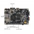 Banana Pro single board computer with ARM Cortex A7 Dual Core CPU  1GB RAM and onboard Ethernet as well as Wi Fi  USB ports  OTG  micro SD card and SATA 2