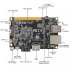 Banana Pro single board computer with ARM Cortex A7 Dual Core CPU  1GB RAM and onboard Ethernet as well as Wi Fi  USB ports  OTG  micro SD card and SATA 2