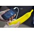Banana shaped Handset for mobile phone  relive your childhood with this function handset  great as a gift