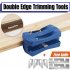 Banding Trimmer Banding Cutter Anti Slip Wood Manual Banding Machine Tail Trimming Woodworking Tool For Flexible Melamine Paper Veneer Plastic Single manual tri