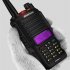 Baofeng UV 9R Plus 10W VHF UHF Walkie Talkie Dual Band Handheld Two Way Radio EU plug