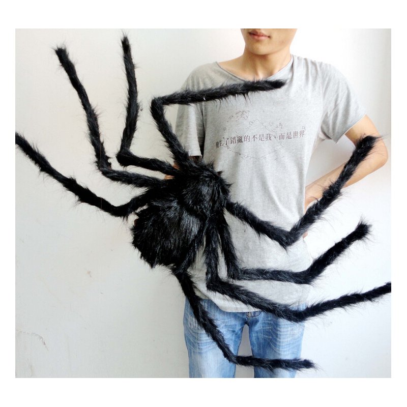 Bar Party Festival Decoration  2m Black Spider for Halloween