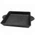 Barbecue Plate Cast Iron Grill Tray Universal Gas Stove Induction Cooker Bake Roasting Pan As shown