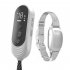 Bark Collars  Dog Bark Collar With Adjustable Collar  Electric Shock  Sound Prompt  Vibration Mode  IP67 Waterproof Pet Accessories For All Types Of Dogs White