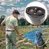Bark Deterrent Device Rechargeable Smart Barking Stopper Anti Bark Training Device Ultrasonic Automatic Army Green