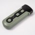 Bark Deterrent Device Rechargeable Smart Barking Stopper Anti Bark Training Device Ultrasonic Automatic Army Green