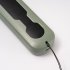 Bark Deterrent Device Rechargeable Smart Barking Stopper Anti Bark Training Device Ultrasonic Automatic Army Green
