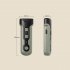 Bark Deterrent Device Rechargeable Smart Barking Stopper Anti Bark Training Device Ultrasonic Automatic Army Green