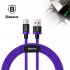 Baseus Purple Gold Red HW Flash Charge Cable USB for Type C 40W 1m  Black gold Black gold