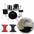 Bass Drum Pillow Jazz Drum Damper Muffling Tool Accessories black