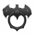 Bat Cell Phone Ring Stand Holder Kickstand 360   Rotation Universal Cellphone Metal Stand Ring for iPhone X 8 8 Plus  Samsung red