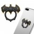 Bat Cell Phone Ring Stand Holder Kickstand 360   Rotation Universal Cellphone Metal Stand Ring for iPhone X 8 8 Plus  Samsung red