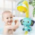 Bath Toys For Toddlers Electric Automatic Spray Shower Summer Playing Water Toys For Boys Girls Gifts blue