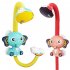 Bath Toys For Toddlers Electric Automatic Spray Shower Summer Playing Water Toys For Boys Girls Gifts blue