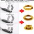 Bathroom Adjustable Wrench 3 Size Chucks Multifunctional Double ended Water Pipe Hand Tools With Box 88752  bathroom wrench 