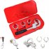 Bathroom Adjustable Wrench 3 Size Chucks Multifunctional Double ended Water Pipe Hand Tools With Box 88752  bathroom wrench 