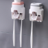 Bathroom Automatic Toothpaste Dispenser Waterproof Lazy Toothpaste Squeezer Toothbrush Holder Bathroom Products grey