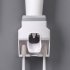Bathroom Automatic Toothpaste Dispenser Waterproof Lazy Toothpaste Squeezer Toothbrush Holder Bathroom Products grey