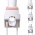 Bathroom Automatic Toothpaste Dispenser Waterproof Lazy Toothpaste Squeezer Toothbrush Holder Bathroom Products grey
