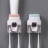 Bathroom Automatic Toothpaste Dispenser Waterproof Lazy Toothpaste Squeezer Toothbrush Holder Bathroom Products blue