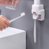 Bathroom Automatic Toothpaste Dispenser Waterproof Lazy Toothpaste Squeezer Toothbrush Holder Bathroom Products blue