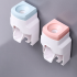 Bathroom Automatic Toothpaste Dispenser Waterproof Lazy Toothpaste Squeezer Toothbrush Holder Bathroom Products blue