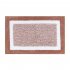 Bathroom Rugs Soft Super Absorbent Anti slip Microfiber Bath Mat Modern Simple Carpet For Tub Shower dark gray 45 x 65CM
