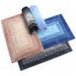 Bathroom Rugs Soft Super Absorbent Anti slip Microfiber Bath Mat Modern Simple Carpet For Tub Shower Lake Blue 45 x 65CM
