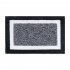 Bathroom Rugs Soft Super Absorbent Anti slip Microfiber Bath Mat Modern Simple Carpet For Tub Shower dark gray 45 x 65CM