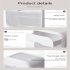 Bathroom Tissue Storage Cases Multi functional Wall mounted Light Luxury Wave Pattern Toilet Paper Dispenser Box green