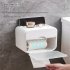 Bathroom Tissue Storage Cases Multi functional Wall mounted Light Luxury Wave Pattern Toilet Paper Dispenser Box green