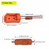 Battery Adapter 18v 20v Dock Power Mount Connector for Black Decker Stanley Porter Cable Lithium Battery Orange