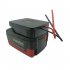 Battery Adapter Compatible for Metabo 18v Dock Power Connector for 18v Tools Black