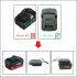 Battery Adapter Compatible for Metabo 18v Dock Power Connector for 18v Tools Black