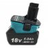 Battery Adapter Compatible for Makita Bl1830 Bl Series 18v Lithium Battery Converter Green