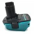 Battery Adapter Compatible for Makita Bl1830 Bl Series 18v Lithium Battery Converter Green