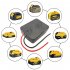 Battery Adapter Compatible for Dewalt Dcb Series 14 4V 18V 20V Li ion Battery Black