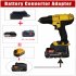 Battery Adapter Compatible for Ridgid 18v Aeg 18v Lithium Battery Black