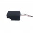 Battery Adapter Compatible for Hitachi 18v Flat Push Type Lithium ion Battery Base Black