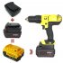 Battery Adapter Compatible for Devon 20v Lithium Battery to Dewalt 18v 20v Converting Tool