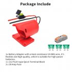 Battery Adapter Compatible for Milwaukee M12 Dock Power Connector