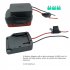 Battery Adapter Diy Connection Compatible for Metabo 18v Li ion Battery