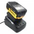 Battery Adapter with Charging Function Compatible for Dewalt 20v Li ion Battery Conversion Black