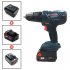 Battery Adapter with Charging Function Compatible for Milwaukee 18v Li ion Battery Black