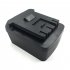 Battery Adapter with Charging Function Compatible for Milwaukee 18v Li ion Battery Black