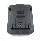 Battery Adapter with Charging Function for Milwaukee 18v Li-ion Battery Black